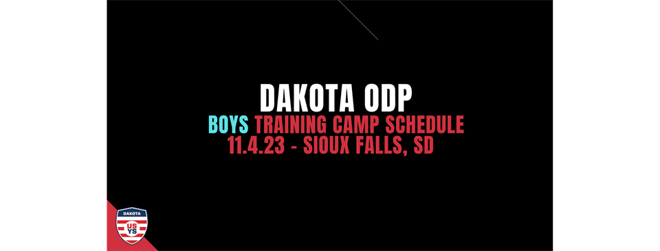 2023 Boys Training Camp