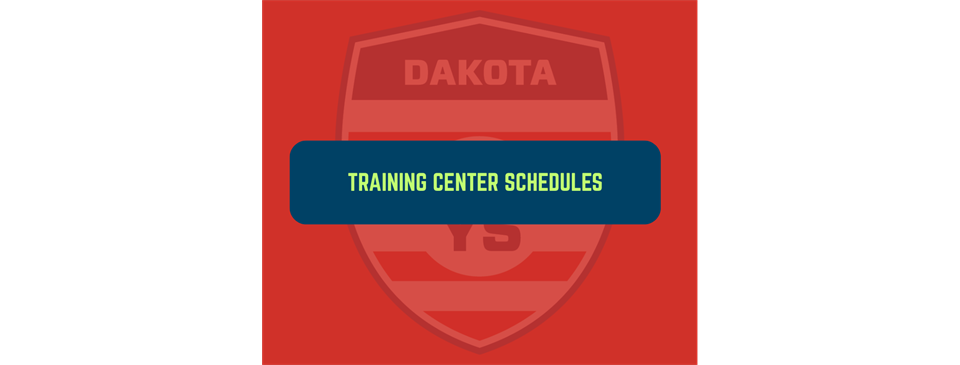 Training Center Schedule